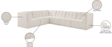 Relax Black Velvet Modular Sectional Sofa with Biscuit Tufting - Stylish Comfort for Any Space