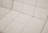 Relax Black Velvet Modular Sectional Sofa with Biscuit Tufting - Stylish Comfort for Any Space