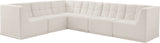 Relax Black Velvet Modular Sectional Sofa with Biscuit Tufting - Stylish Comfort for Any Space