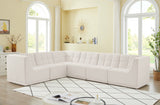 Relax Black Velvet Modular Sectional Sofa with Biscuit Tufting - Stylish Comfort for Any Space