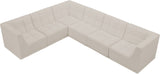 Relax Black Velvet Modular Sectional Sofa with Biscuit Tufting - Stylish Comfort for Any Space
