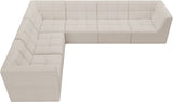 Relax Black Velvet Modular Sectional Sofa with Biscuit Tufting - Stylish Comfort for Any Space