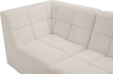 Relax Black Velvet Modular Sectional Sofa with Biscuit Tufting - Stylish Comfort for Any Space