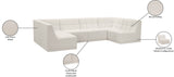 Relax Black Velvet Modular Sectional Sofa with Biscuit Tufting - Stylish Comfort for Any Space