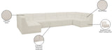 Relax Black Velvet Modular Sectional Sofa with Biscuit Tufting - Stylish Comfort for Any Space