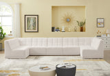 Relax Black Velvet Modular Sectional Sofa with Biscuit Tufting - Stylish Comfort for Any Space