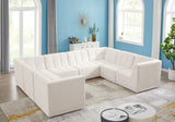 Relax Black Velvet Modular Sectional Sofa with Biscuit Tufting - Stylish Comfort for Any Space