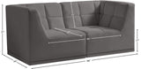 Relax Modular Sofa with Biscuit Tufting - Versatile Contemporary Design for Stylish Living Spaces