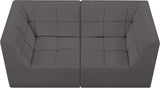 Relax Modular Sofa with Biscuit Tufting - Versatile Contemporary Design for Stylish Living Spaces