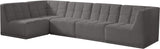 Relax Black Velvet Modular Sectional with Biscuit Tufting for Ultimate Comfort and Modern Style