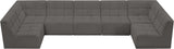 Relax Black Velvet Modular Sectional with Biscuit Tufting for Ultimate Comfort and Modern Style