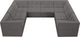 Relax Black Velvet Modular Sectional with Biscuit Tufting for Ultimate Comfort and Modern Style