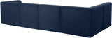 Relax Velvet Modular Sectional Sofa with Biscuit Tufting - Versatile, Cozy, and Contemporary Design