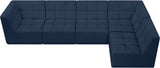 Relax Velvet Modular Sectional Sofa with Biscuit Tufting - Versatile, Cozy, and Contemporary Design