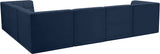 Relax Velvet Modular Sectional Sofa with Biscuit Tufting - Versatile, Cozy, and Contemporary Design