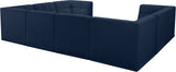 Relax Velvet Modular Sectional Sofa with Biscuit Tufting - Versatile, Cozy, and Contemporary Design