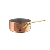 Mauviel M'MINIS Copper Saute Pan With Brass Handles, 0.1-Qt