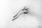 Lucca Faceted 2pc Serving Set