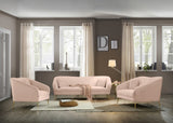 Hermosa Velvet Chair - Luxurious Mid-Century Design with Elegant Gold Legs and Curved Back for Style