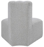 Arc - Boucle Fabric Reverse Corner