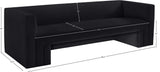 Henson Velvet Sofa - Luxurious Contemporary Design with Solid Wood Frame for Ultimate Comfort