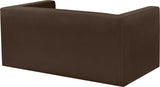 Henson Velvet Loveseat – Luxurious Contemporary Design with Solid Wood Frame for Modern Living Spaces