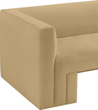 Henson Velvet Sofa - Luxurious Contemporary Design with Solid Wood Frame for Ultimate Comfort
