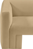 Henson Velvet Sofa - Luxurious Contemporary Design with Solid Wood Frame for Ultimate Comfort