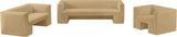Henson Velvet Sofa - Luxurious Contemporary Design with Solid Wood Frame for Ultimate Comfort