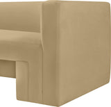 Henson Velvet Sofa - Luxurious Contemporary Design with Solid Wood Frame for Ultimate Comfort