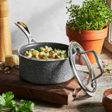 ZWILLING Vitale Aluminum Nonstick Saucepan with Lid