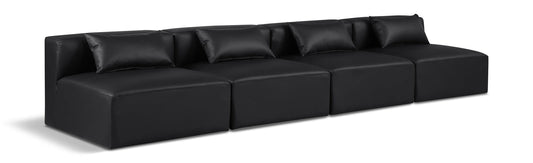Cube Modular Sofa - Luxurious Vegan Leather Design for Modern Elegance and Ultimate Comfort