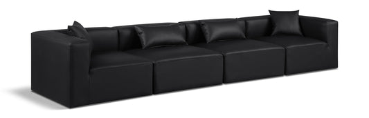 Cube Vegan Leather Modular Sofa - Luxurious Contemporary Design for Modern Living Spaces