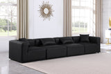 Cube Vegan Leather Modular Sofa - Luxurious Contemporary Design for Modern Living Spaces