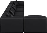 Cube Vegan Leather Modular Sectional - Elevate Your Living Space with Modern Elegance and Comfort