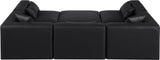 Cube Modular Sectional - Luxurious Vegan Leather Design for Contemporary Living Spaces and Comfort