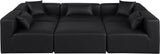 Cube Modular Sectional - Luxurious Vegan Leather Design for Contemporary Living Spaces and Comfort