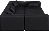 Cube Modular Sectional - Luxurious Vegan Leather Design for Contemporary Living Spaces and Comfort
