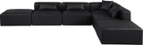 Cube Vegan Leather Modular Sectional - Modern Elegance and Comfort for Contemporary Spaces
