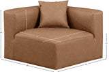 Cube Modern Vegan Leather Modular Chair - Luxurious Comfort for Stylish Living Spaces and Offices