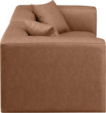 Cube Modular Sofa - Luxurious Vegan Leather Design for Modern Living Spaces and Chic Home Offices
