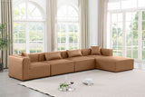Cube Vegan Leather Modular Sectional - Luxurious Comfort and Modern Elegance for Any Living Space