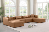Cube Vegan Leather Modular Sectional - Elevate Your Space with Modern Elegance and Comfort Today!