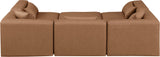 Cube Modular Sectional - Luxurious Vegan Leather Design for Contemporary Living Spaces and Comfort