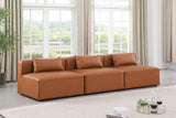 Cube Vegan Leather Modular Sofa - Luxurious Comfort Meets Modern Elegance for Your Living Space