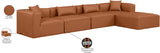 Cube Vegan Leather Modular Sectional - Luxurious Comfort and Modern Elegance for Any Living Space