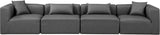 Cube Vegan Leather Modular Sofa - Luxurious Contemporary Design for Modern Living Spaces