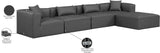 Cube Vegan Leather Modular Sectional - Luxurious Comfort and Modern Elegance for Any Living Space