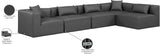 Cube Vegan Leather Modular Sectional - Elevate Your Living Space with Modern Elegance and Comfort