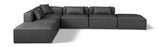 Cube Vegan Leather Modular Sectional - Modern Elegance and Comfort for Contemporary Spaces